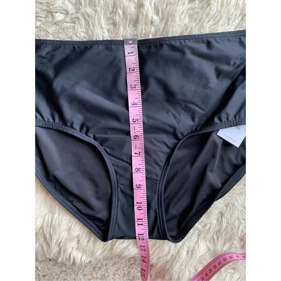 Calvin Klein Classic Tummy Control Mid Rise Swim Bottoms Black‎ Size XXL - Picture 8 of 12
